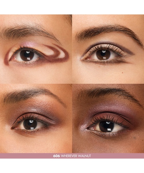 MAKE UP FOR EVER（メイクアップフォーエバー）の「アーティスト トゥ ゴー（アイシャドウ・レディース・100 ワットエバーブラック/808 バウンドレスベリー/600 エニウェア  カフェイン/606 ウェアエバー ウォールナッツ・FREE）」の17枚目の写真