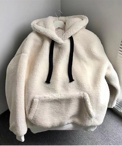 paravion（パラビオン）の「ボアプルオーバー（パーカー・レディース・ホワイト/ブラック/グレー・FREE）」の22枚目の写真