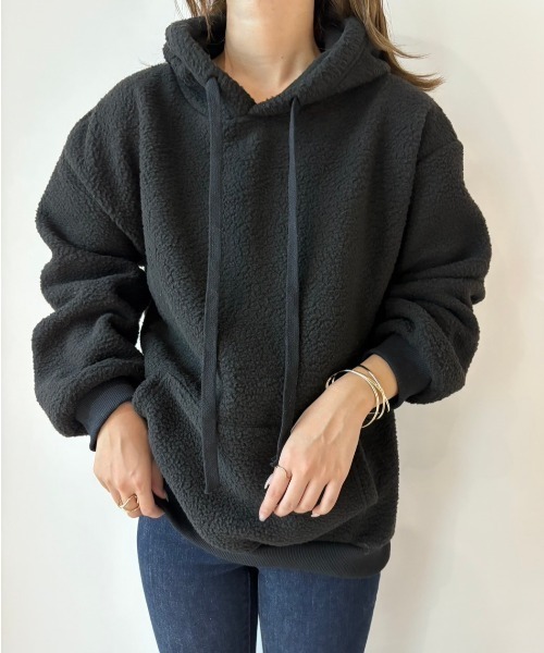 paravion（パラビオン）の「ボアプルオーバー（パーカー・レディース・ホワイト/ブラック/グレー・FREE）」の20枚目の写真