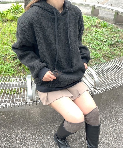 paravion（パラビオン）の「ボアプルオーバー（パーカー・レディース・ホワイト/ブラック/グレー・FREE）」の18枚目の写真