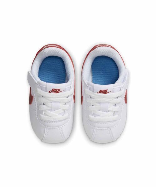NIKE（ナイキ）の「《親子コーデ対応商品》ナイキ コルテッツ イージーオン ベビーシューズ / Nike Cortez EasyOn Baby/Toddler Shoes DM0952-115 White（スニーカー・キッズ・ホワイト系その他5・8/9/10/11/12/13）」の6枚目の写真