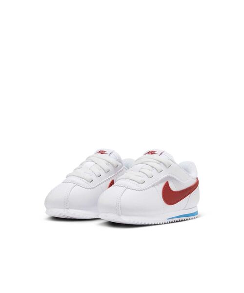 NIKE（ナイキ）の「《親子コーデ対応商品》ナイキ コルテッツ イージーオン ベビーシューズ / Nike Cortez EasyOn Baby/Toddler Shoes DM0952-115 White（スニーカー・キッズ・ホワイト系その他5・8/9/10/11/12/13）」の5枚目の写真