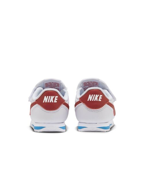NIKE（ナイキ）の「《親子コーデ対応商品》ナイキ コルテッツ イージーオン ベビーシューズ / Nike Cortez EasyOn Baby/Toddler Shoes DM0952-115 White（スニーカー・キッズ・ホワイト系その他5・8/9/10/11/12/13）」の4枚目の写真