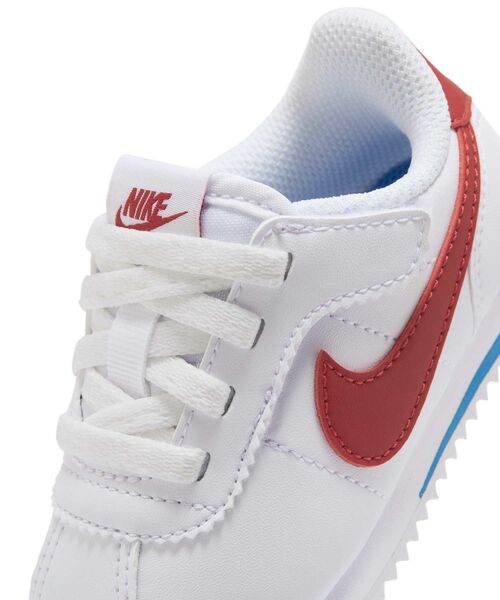 NIKE（ナイキ）の「《親子コーデ対応商品》ナイキ コルテッツ イージーオン ベビーシューズ / Nike Cortez EasyOn Baby/Toddler Shoes DM0952-115 White（スニーカー・キッズ・ホワイト系その他5・8/9/10/11/12/13）」の3枚目の写真