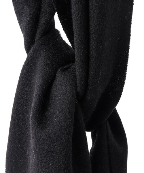 TWEED MILL（ツイードミル）の「【TWEEDMILL/ツイードミル】Lambswool Muffler Solid 25（マフラー・メンズ・ライトブルー/ブラック/グレー/ライトグレー/チャコールグレー/レッド・FREE）」の11枚目の写真