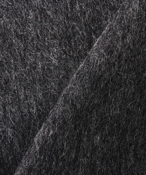 TWEED MILL（ツイードミル）の「【TWEEDMILL/ツイードミル】Lambswool Muffler Solid 25（マフラー・メンズ・ライトブルー/ブラック/グレー/ライトグレー/チャコールグレー/レッド・FREE）」の18枚目の写真