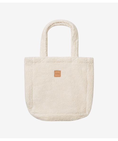 A.P.C.（アーペーセー）の「TOTELOUMINI（トートバッグ・レディース・ブラック/オフホワイト・ONESIZE）」の2枚目の写真
