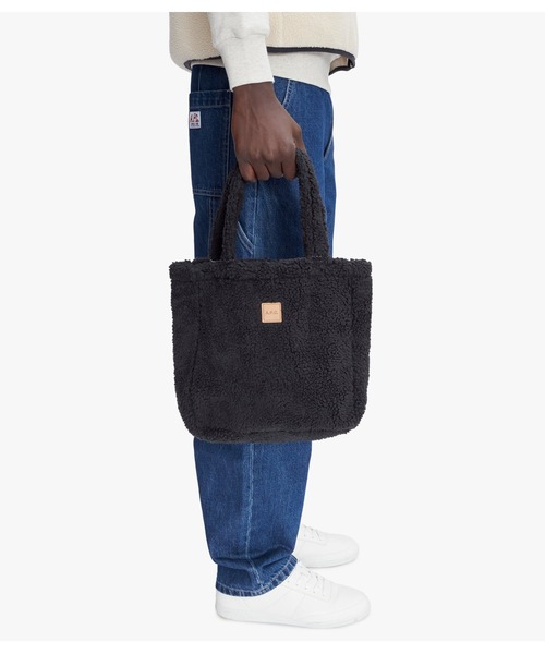 A.P.C.（アーペーセー）の「TOTELOUMINI（トートバッグ・レディース・ブラック/オフホワイト・ONESIZE）」の9枚目の写真