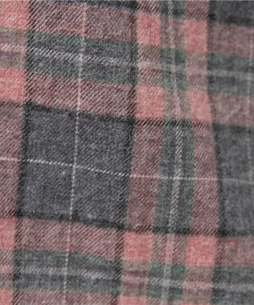 ROPE' PICNIC(ロペピクニック)の「コットントップビエラチェックシャツ(シャツ/ブラウス・レディース・グレー/レッド・38)」の11枚目の写真