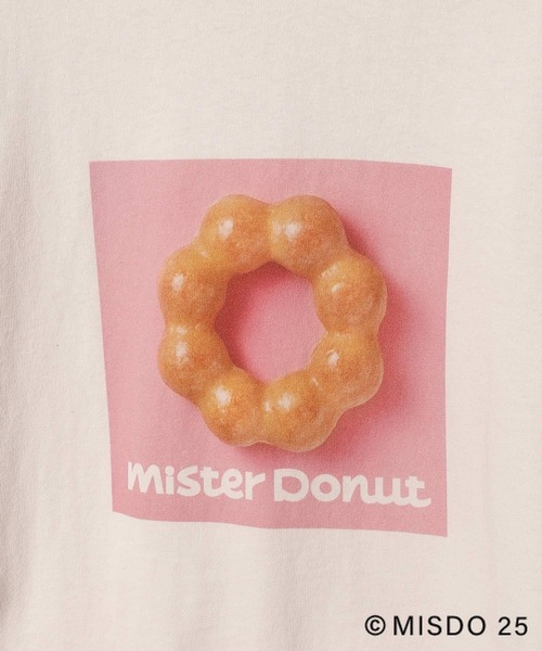 LEPSIM（レプシィム）の「【Mister Donut×LEPSIM】フォトロンT　286029（Tシャツ/カットソー・レディース・グレー/チャコールグレー/ピンク・FREE）」の13枚目の写真
