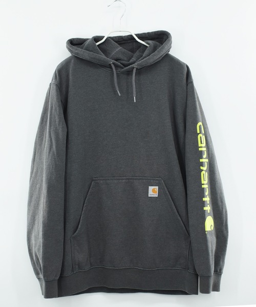 Carhartt(カーハート)の「【ヴィンテージ古着】Carhartt プルオーバーパーカー(パーカー・メンズ・グレー・LARGE)」の8枚目の写真