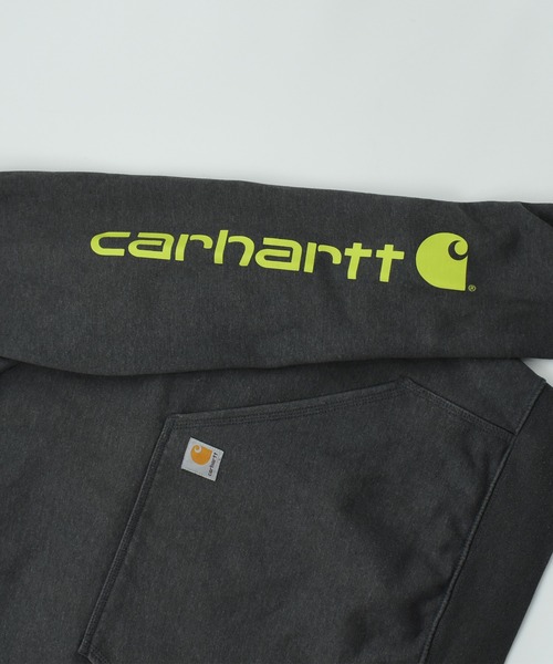 Carhartt(カーハート)の「【ヴィンテージ古着】Carhartt プルオーバーパーカー(パーカー・メンズ・グレー・LARGE)」の2枚目の写真