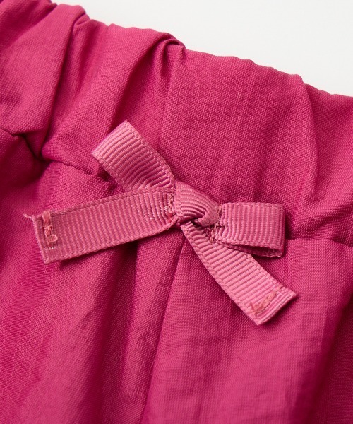 QUNTSTYLE(キュントスタイル)の「【販売終了】ナイロンワッシャーバルーンキュロットパンツ(女の子)(その他パンツ・キッズ・ピンク/ブラック・130/120/110)」の14枚目の写真