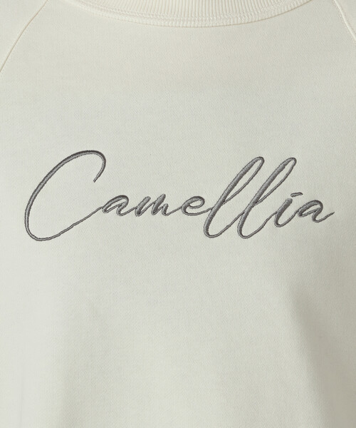 COMME CA ISM(コムサイズム)の「刺繍トレーナー(スウェット・レディース・オフホワイト/グレー・MEDIUM/LARGE)」の12枚目の写真