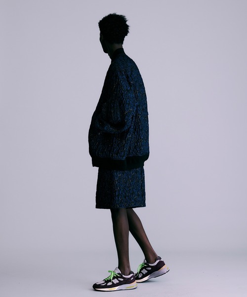 NOISE MAKER（ノイズメーカー）の「ふくれジャガードショートパンツ（その他パンツ・メンズ・ホワイト/グリーン/ネイビー・XL/L/M）」の5枚目の写真