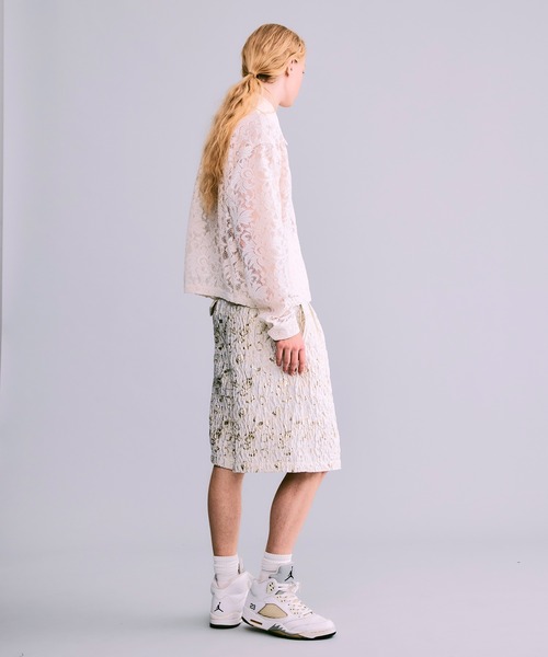 NOISE MAKER（ノイズメーカー）の「ふくれジャガードショートパンツ（その他パンツ・メンズ・ホワイト/グリーン/ネイビー・XL/L/M）」の18枚目の写真