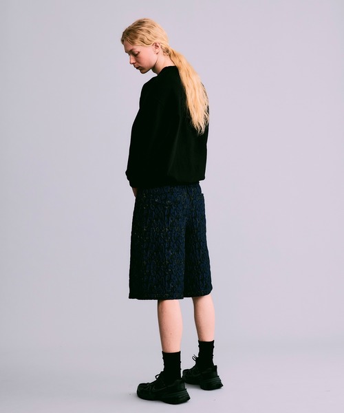 NOISE MAKER（ノイズメーカー）の「ふくれジャガードショートパンツ（その他パンツ・メンズ・ホワイト/グリーン/ネイビー・XL/L/M）」の14枚目の写真