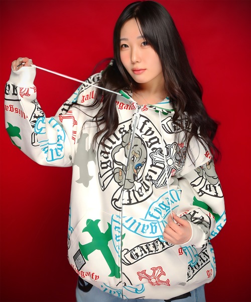 GALFY パーカー 「GALFY」ガルクエジップパーカー メンズ