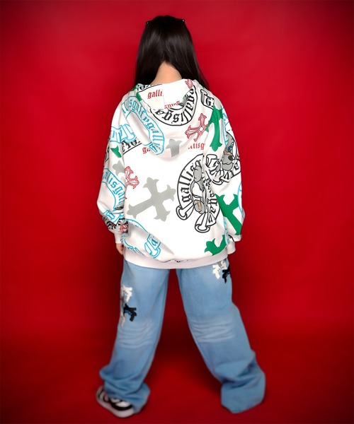 セール】GA×GALFY-ガラノハーツジップパーカー（パーカー）｜GALFY