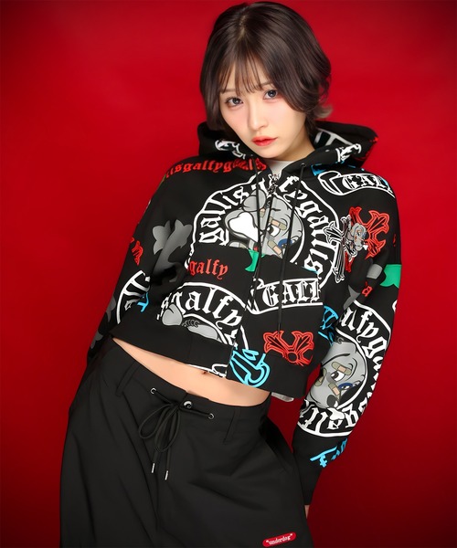 GALFYガルフィー　パーカー GALFY パーカー A'GEM/9 × .kom 「GALFY/ガルフィー」 ツギハギ