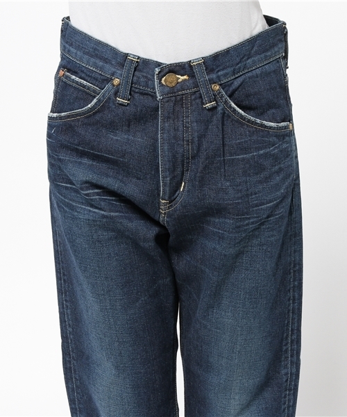 Heather（ヘザー）の「まいぷぅ×Heather×Lee トリプルコラボデニム  566966（デニムパンツ・レディース・ライトブルー/ブルー・SMALL/MEDIUM）」の7枚目の写真