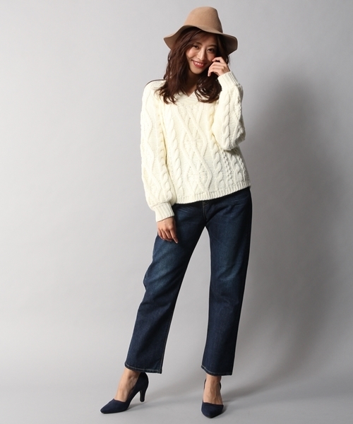 Heather（ヘザー）の「まいぷぅ×Heather×Lee トリプルコラボデニム  566966（デニムパンツ・レディース・ライトブルー/ブルー・SMALL/MEDIUM）」の18枚目の写真