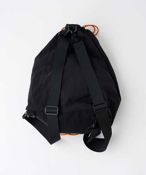CIAOPANIC（チャオパニック）の「2WAYナイロンナップサック（バックパック/リュック・レディース・ブラック・FREE）」の13枚目の写真