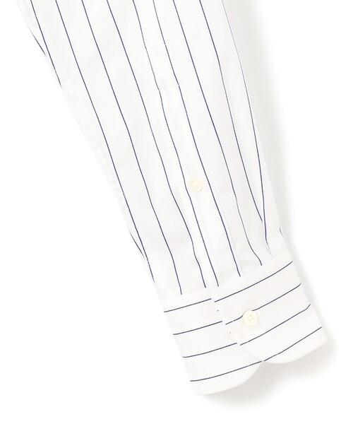 J.PRESS(ジェイプレス)の「【PREMIUM PLEATS / 形態安定】スーピマコットンボールドストライプ ドレスシャツ / B.D.(シャツ/ブラウス・メンズ・ネイビー系2・首回り43cm-裄丈86cm/首回り42cm-裄丈86cm/首回り41cm-裄丈85cm/首回り40cm-裄丈85cm/首回り39cm-裄丈84cm/首回り38cm-裄丈84cm/首回り37cm-裄丈82cm)」の12枚目の写真