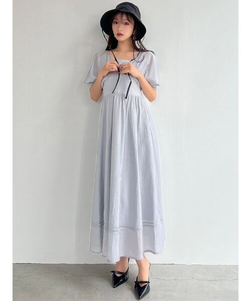 RESEXXY（リゼクシー）の「バックデザインバケットハット（ハット・レディース・ピンク/ホワイト/ブラック・FREE）」の4枚目の写真