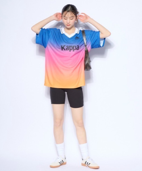 Kappa（カッパ）の「【水陸両用】カジュアルゲームシャツ (ユニセックス)（Tシャツ/カットソー・レディース・マルチ/カモフラージュ/チェック・MEDIUM/LARGE/X-LARGE）」の19枚目の写真
