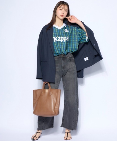 Kappa（カッパ）の「【水陸両用】カジュアルゲームシャツ (ユニセックス)（Tシャツ/カットソー・レディース・マルチ/カモフラージュ/チェック・MEDIUM/LARGE/X-LARGE）」の22枚目の写真