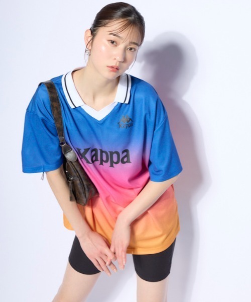 Kappa（カッパ）の「【水陸両用】カジュアルゲームシャツ (ユニセックス)（Tシャツ/カットソー・レディース・マルチ/カモフラージュ/チェック・MEDIUM/LARGE/X-LARGE）」の6枚目の写真