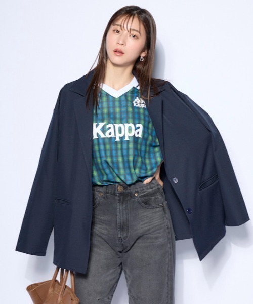 Kappa（カッパ）の「【水陸両用】カジュアルゲームシャツ (ユニセックス)（Tシャツ/カットソー・レディース・マルチ/カモフラージュ/チェック・MEDIUM/LARGE/X-LARGE）」の4枚目の写真