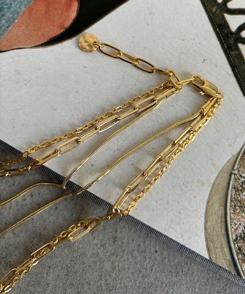 DouDou（ドゥドゥ）の「ハート3連ネックレス（ネックレス・レディース・シルバー/ゴールド・FREE）」の15枚目の写真