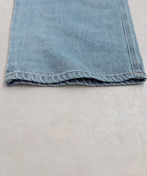 antiqua(アンティカ)の「色落ちタックデニム(デニムパンツ・レディース・ブルー系その他2/ブルー系その他・MEDIUM/LARGE)」の10枚目の写真