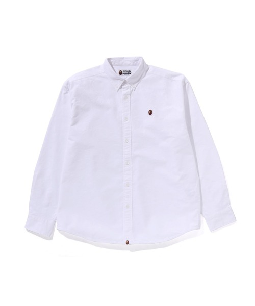 LINE CAMO JACQUARD OXFORD LS SHIRT（シャツ/ブラウス）｜A
