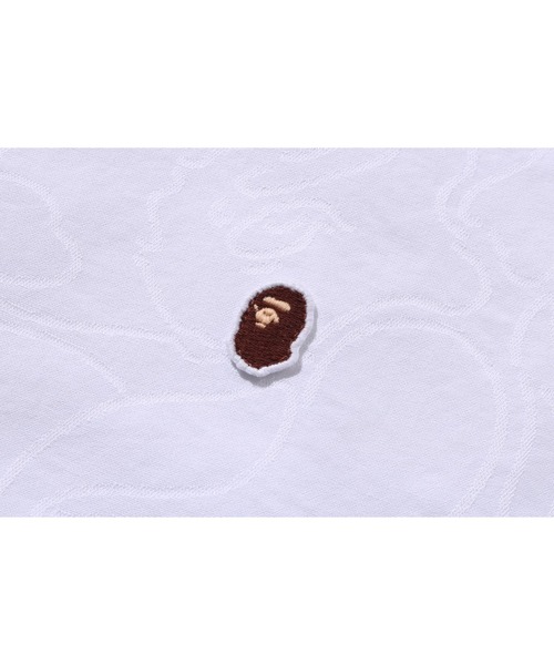A BATHING APE(アベイシングエイプ)の「LINE CAMO JACQUARD OXFORD LS SHIRT(シャツ/ブラウス・メンズ・ホワイト/ブルー/ブラック・MEDIUM/X-LARGE/LARGE/SMALL/XX-LARGE)」の7枚目の写真