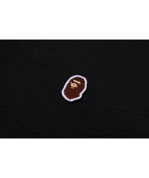 A BATHING APE(アベイシングエイプ)の「LINE CAMO JACQUARD OXFORD LS SHIRT(シャツ/ブラウス・メンズ・ホワイト/ブルー/ブラック・MEDIUM/X-LARGE/LARGE/SMALL/XX-LARGE)」の8枚目の写真