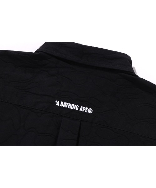 LINE CAMO JACQUARD OXFORD LS SHIRT（シャツ/ブラウス）｜A