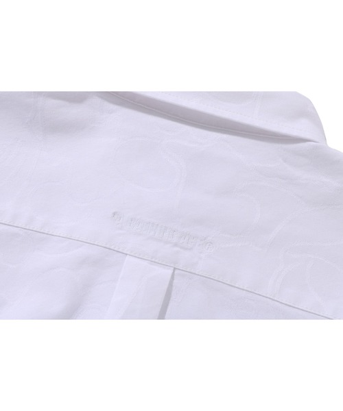 A BATHING APE(アベイシングエイプ)の「LINE CAMO JACQUARD OXFORD LS SHIRT(シャツ/ブラウス・メンズ・ホワイト/ブルー/ブラック・MEDIUM/X-LARGE/LARGE/SMALL/XX-LARGE)」の12枚目の写真