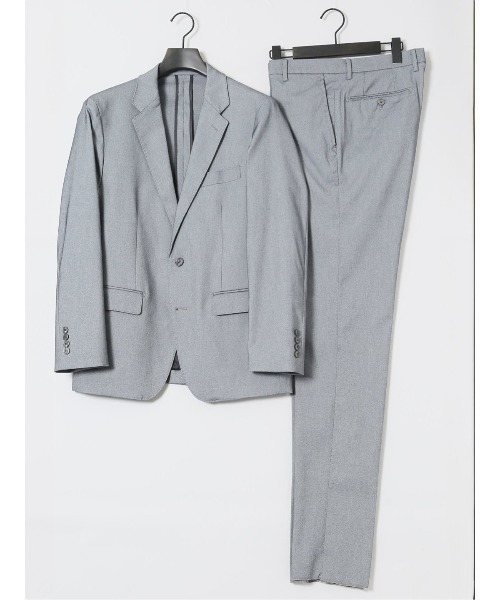 TAKA-Q（タカキュー）の「【ストレッチ ウォッシャブル イージーケア】タカキュー ノータック ビジネスパンツ ライトグレー(セットアップ可能)（スーツパンツ・メンズ・ライトグレー・LARGE/X-LARGE/MEDIUM/3L/S）」の10枚目の写真