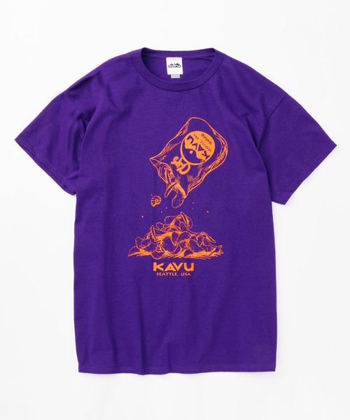 KAVU(カブー)の「KAVU/カブー Chips Tee/チップスティー(Tシャツ/カットソー・メンズ・ロイヤルブルー/パープル/イエロー/ホワイト/レッド・MEDIUM/LARGE/X-LARGE)」の20枚目の写真