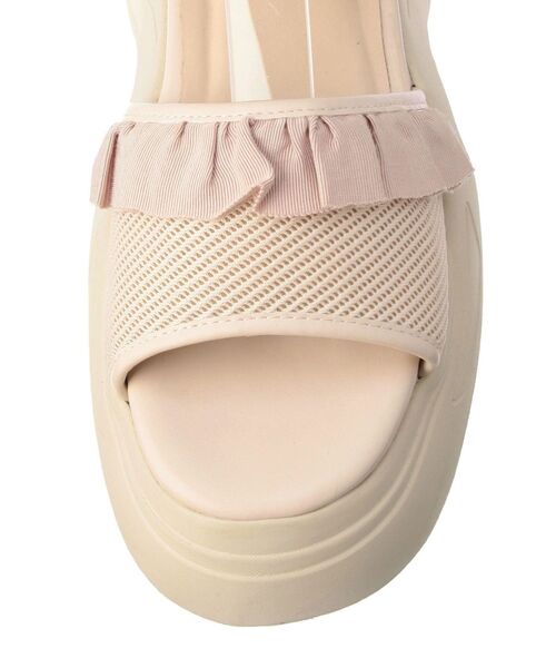 merry jenny(メリージェニー)の「フリルメッシュスニーカーサンダル(サンダル・レディース・アイボリー/ブラック/ブルー/ピンク・SMALL/MEDIUM/LARGE)」の13枚目の写真