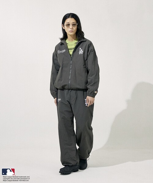 MLB ナイロンジャケット パンツ セール】FREAK'S STORE/フリークスストア MLB ワイド ナイロン