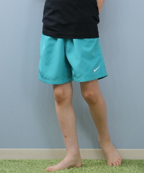 NIKE(ナイキ)の「NIKE/ナイキ ICON WOVEN SHORT キッズ ショーツ 86L978(その他パンツ・キッズ・エメラルド/ブラック/スモークグレー・4:105cm/5:110cm/6:115cm/7:120cm)」の3枚目の写真