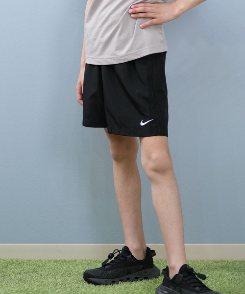 NIKE(ナイキ)の「NIKE/ナイキ ICON WOVEN SHORT キッズ ショーツ 86L978(その他パンツ・キッズ・エメラルド/ブラック/スモークグレー・4:105cm/5:110cm/6:115cm/7:120cm)」の5枚目の写真