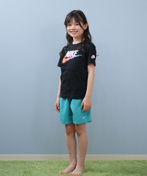 NIKE(ナイキ)の「NIKE/ナイキ ICON WOVEN SHORT キッズ ショーツ 86L978(その他パンツ・キッズ・エメラルド/ブラック/スモークグレー・4:105cm/5:110cm/6:115cm/7:120cm)」の20枚目の写真