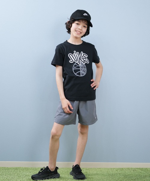 NIKE(ナイキ)の「NIKE/ナイキ ICON WOVEN SHORT キッズ ショーツ 86L978(その他パンツ・キッズ・エメラルド/ブラック/スモークグレー・4:105cm/5:110cm/6:115cm/7:120cm)」の15枚目の写真