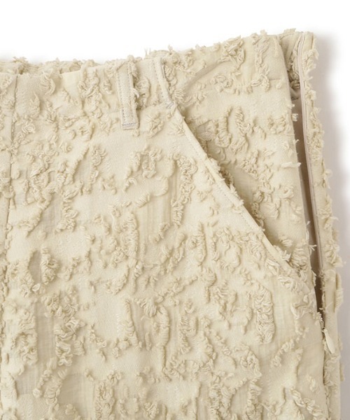 ETRE TOKYO(エトレトウキョウ)の「カットジャガードセミワイドパンツ(その他パンツ・レディース・オフホワイト/ベージュ・S/M)」の21枚目の写真