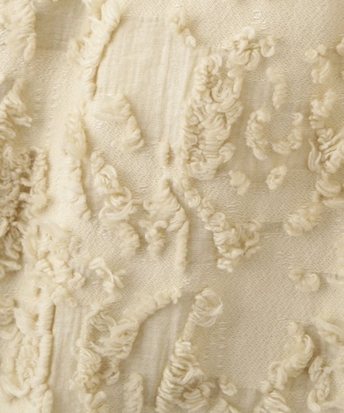 ETRE TOKYO(エトレトウキョウ)の「カットジャガードセミワイドパンツ(その他パンツ・レディース・オフホワイト/ベージュ・S/M)」の19枚目の写真